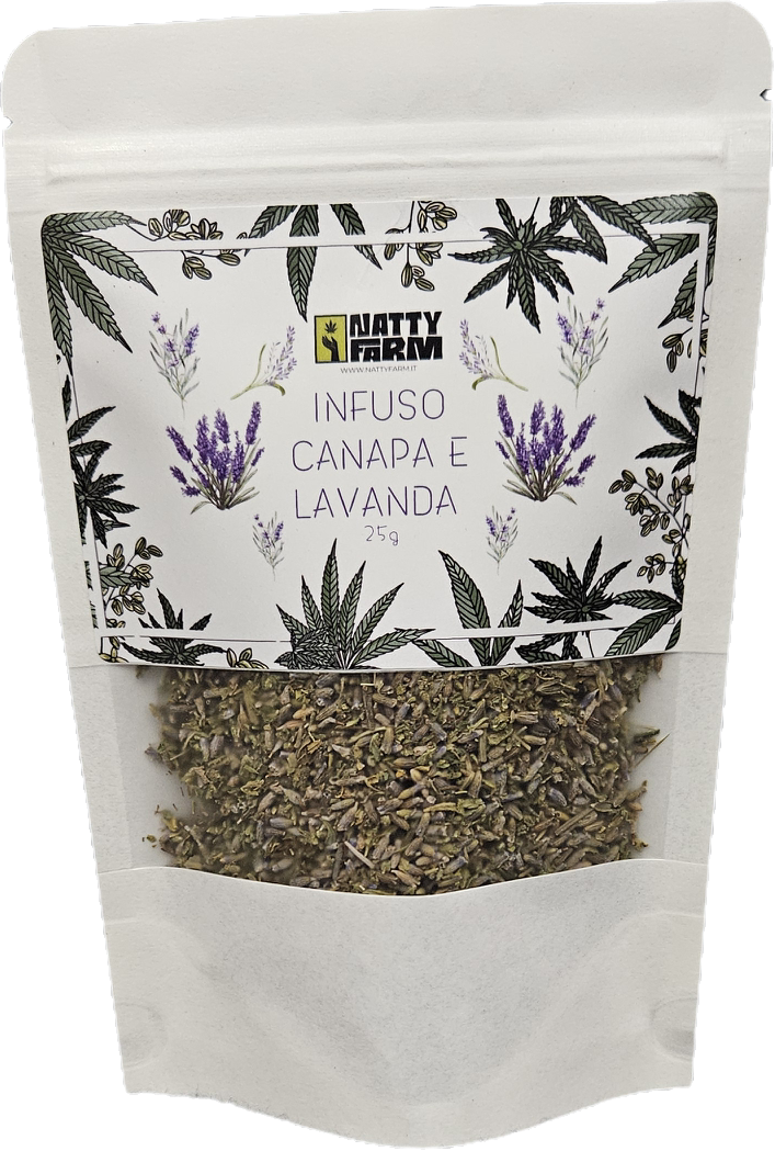 INFUSO LAVANDA E CANAPA BIO 25g
